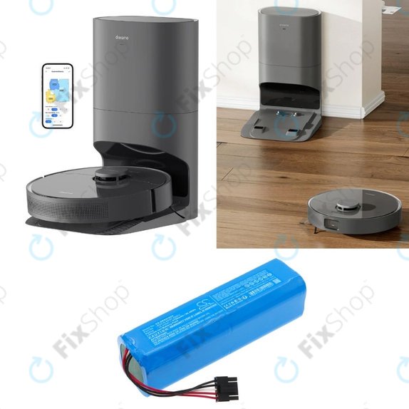 Xiaomi Dreame Bot X30 Ultra, X40 Ultra, X40 Pro Ultra, L30 Ultra, D10s Plus - Batterie R2416-4S2P-HPLS 14.4V Li-Ion 5200mAh HQ