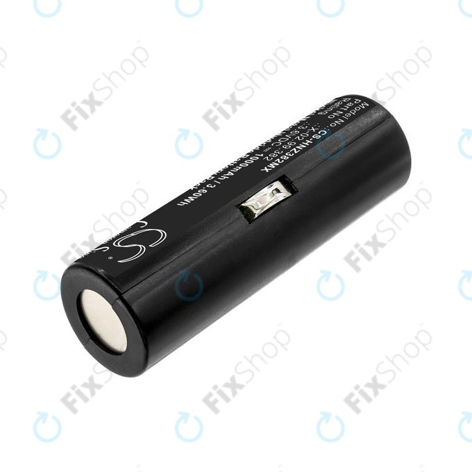 Batterie pour Heine Ophthalmoscope Beta 200, 1000mAh, Ni-MH, 3.6V, X-02.99.382, HQ