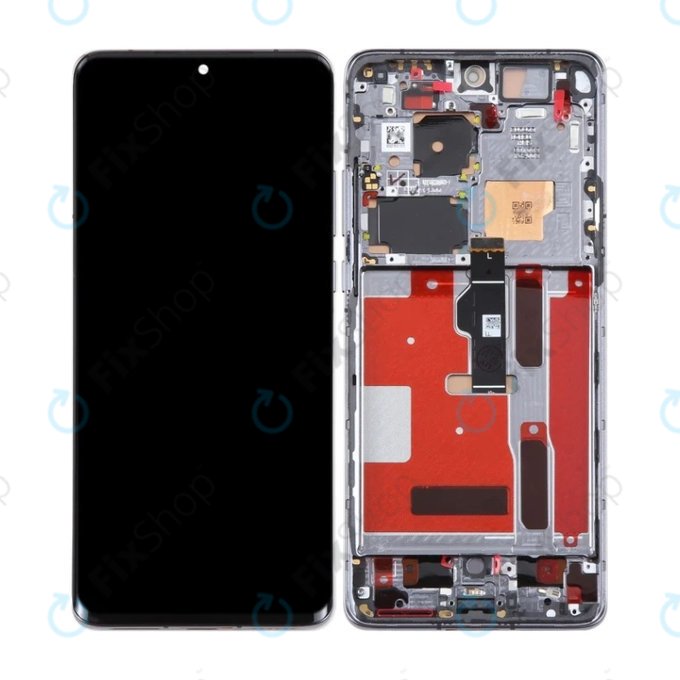 Huawei P50 Pro JAD-AL50 JAD-LX9 - Écran LCD + Écran tactile + Cadre (Noir) OLED