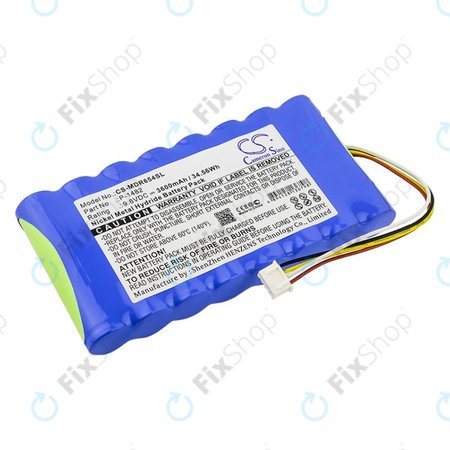 Batterie pour Chauvin Arnoux 6116, 8335, Scopix Mobiles Oscilloscope II, Megger CA 6543, 3600mAh, Ni-MH, 9.6V, P-1482, HQ