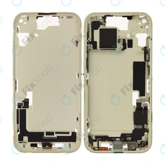 Cadre central avec batterie pour iPhone 15 | Yellow | ZD076-00671 | Genuine Apple