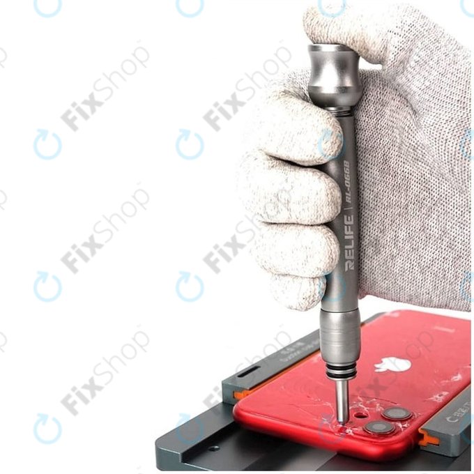 Relife RL-066B - Stylo de Sablage pour Réparation de Vitre Arrière de Téléphone