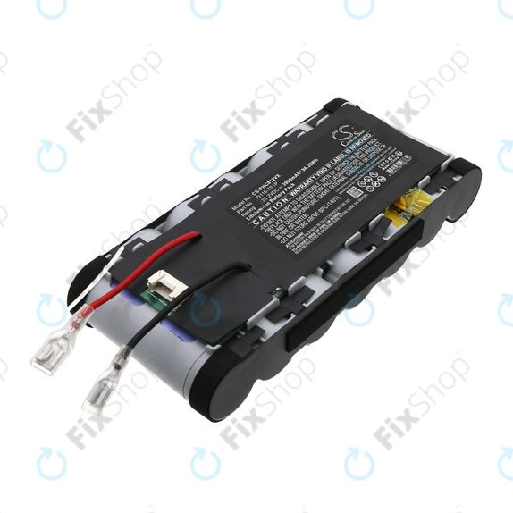 Batterie pour Philips Aqua Plus 8000, XC8349/01, XW8122/82, 3900mAh, Li-Ion, 25.2V, D116-7S1P, HQ