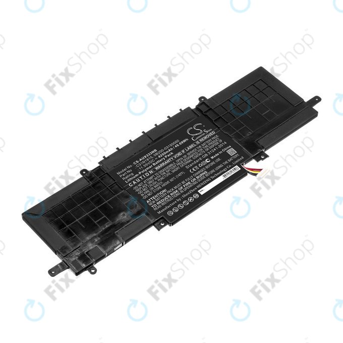 Batterie pour Asus Zenbook UX333FN, Zenbook UX333FA, 4250mAh, Li-Pol, 11.55V, C31N1815, HQ