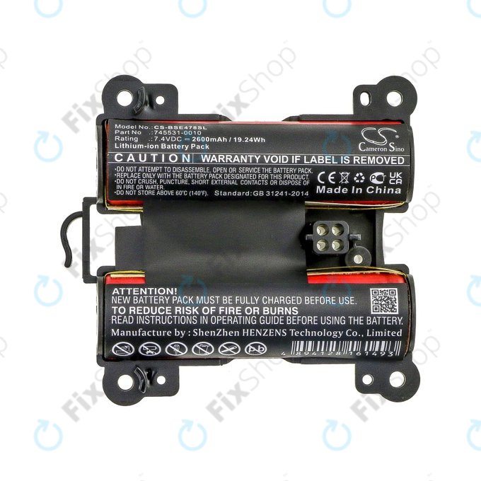 Bose SoundLink Revolve+ - Batterie Li-Ion 2600mAh HQ