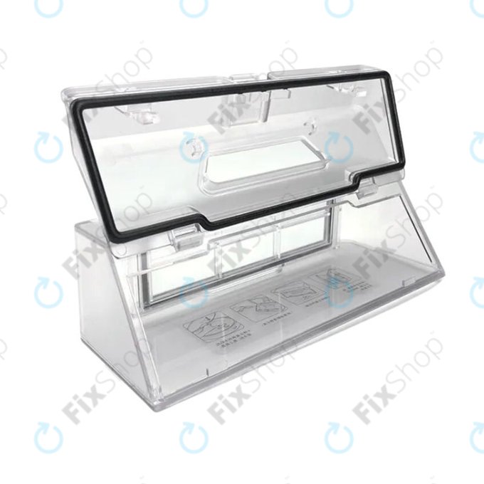 Xiaomi Mi Robot Vacuum Mop Pro (P), Viomi V2 Pro, V3, SE - Poubelle (Transparent)