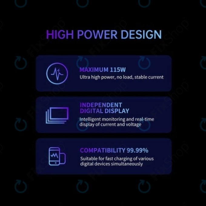 Mechanic V-Power 8S - Station de Charge de Service