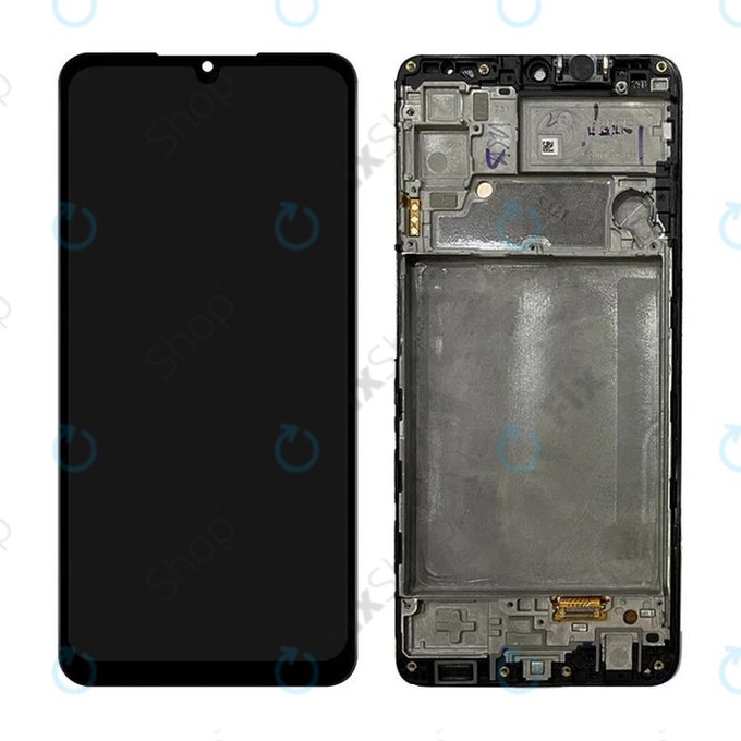 Samsung Galaxy M22 M225F - Écran LCD + Écran tactile + Cadre (Noir) TFT