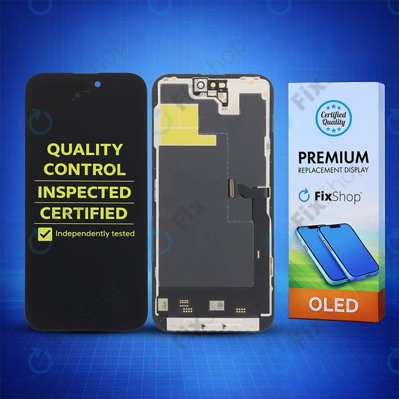 Écran Soft OLED pour iPhone 14 Pro Max, Tactile avec cadre, DIAGNOSTIC