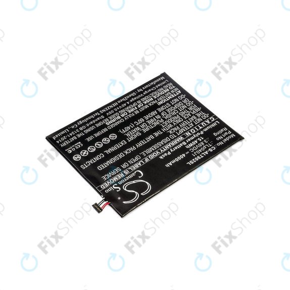 Batterie pour Alcatel 8082, Alcatel 9024w, 4000mAh, Li-Pol, 3.85V, TLp040J1, HQ
