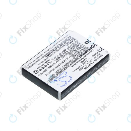 Batterie pour Agfa, Aosta, Avant, Benq, Minolta, Olympus, Polaroid, 600mAh, Li-Ion, 3.7V, Li-80B, HQ