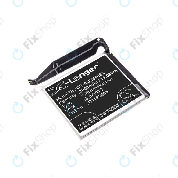 Batterie pour Asus Zenfone 8 ZS590KS, 3900mAh, Li-Pol, 3.87 V, C11P2003, HQ