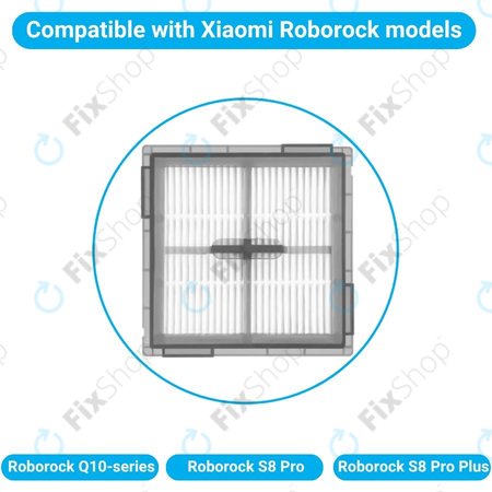 Xiaomi Roborock Q10-series, S8 Pro, S8 Pro Plus - Filtre HEPA