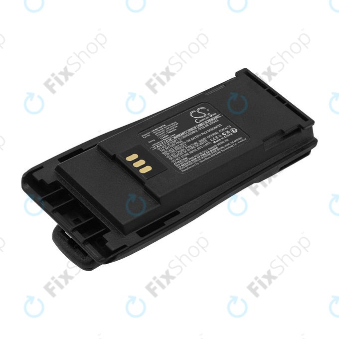 Batterie pour Motorola CP140, 150, 160, 200, DP1400, GP3188, 1800mAh, Li-Ion, 7.2V, NNTN4496, HQ