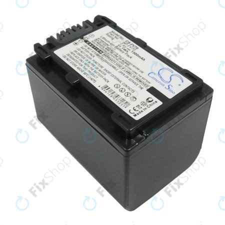 Batterie pour Sony DCR-DVD, HC, SR, HDR-CX, HC, PJ, XR, NEX-VG, 1500mAh, Li-Ion, 7.4V, NP-FV70, HQ