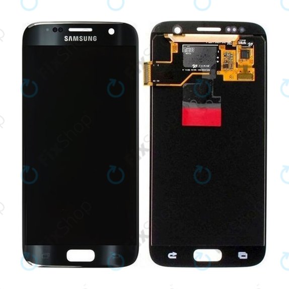 Samsung Galaxy S7 G930F - Écran LCD + Écran Tactile (Black) - GH97-18523A, GH97-18761A, GH97-18757A Genuine Service Pack
