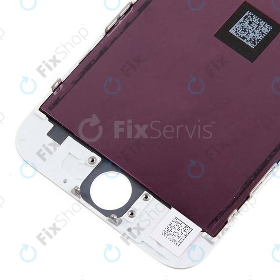 Écran pour iPhone 6, White, Tactile avec cadre