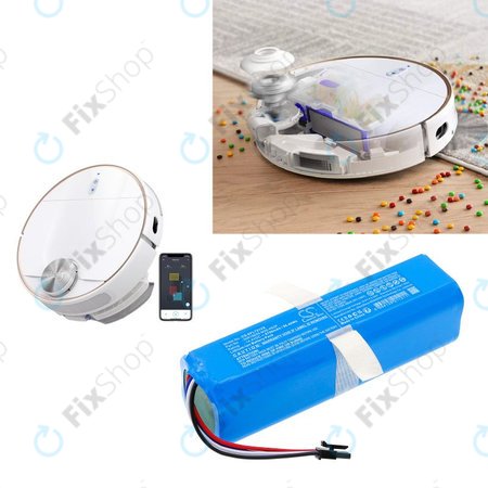 Batterie pour 360 S6 Pro, S9, X90, X95, Eufy Robovac L70 Hybrid, 6700mAh, Li-Ion, 14.4V, INR18650M26-4S2P, HQ