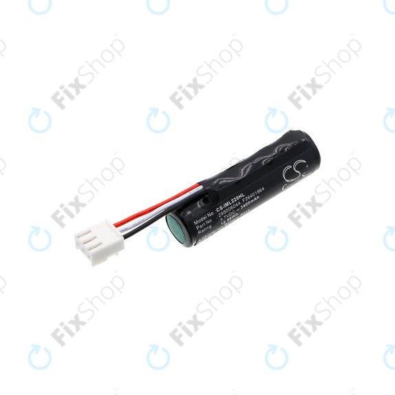 Batterie pour Ingenico IWL220, 255, 258, 280, Ingenico MOVE 2500, 3000, 3500, 3400mAh, Li-Ion, 3.7V, 295006044, HQ