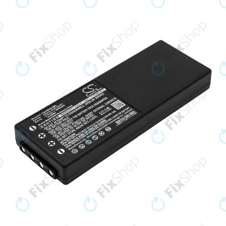 Batterie pour HBC Radiomatic BA, 2000mAh, Ni-MH, 6V, RHB1220KY, HQ