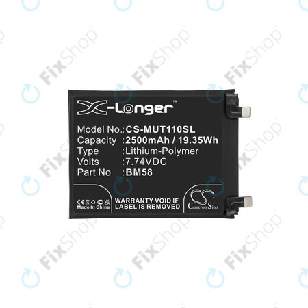 Xiaomi 11T Pro - Batterie BM58 2500mAh HQ