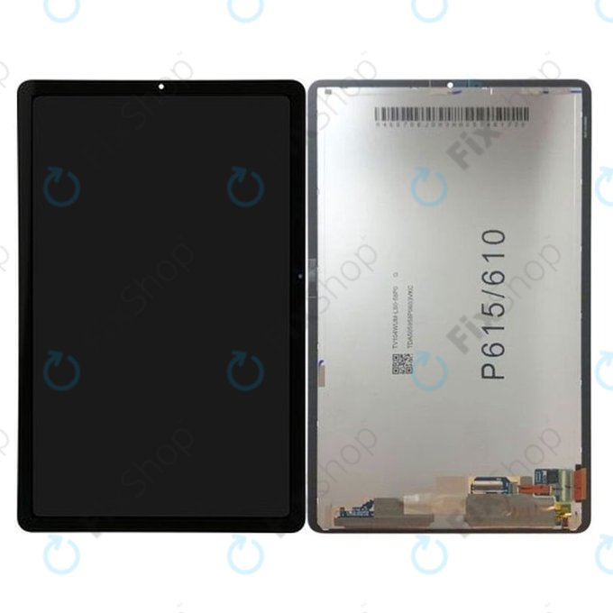 Samsung Galaxy Tab S6 Lite P610, P615 - Écran LCD + Écran tactile (Gris Oxford) - GH82-22896A Genuine Service Pack