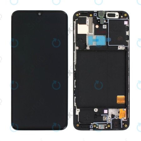 Samsung Galaxy A40 A405F - Ecran LCD + Ecran Tactile + Cadre (Black) - GH82-19672A, GH82-19674A Genuine Service Pack