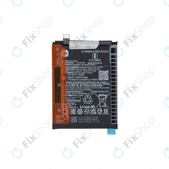 Xiaomi Poco X5 - Batterie BN5J 5000mAh - 46020000F41Y Genuine Service Pack