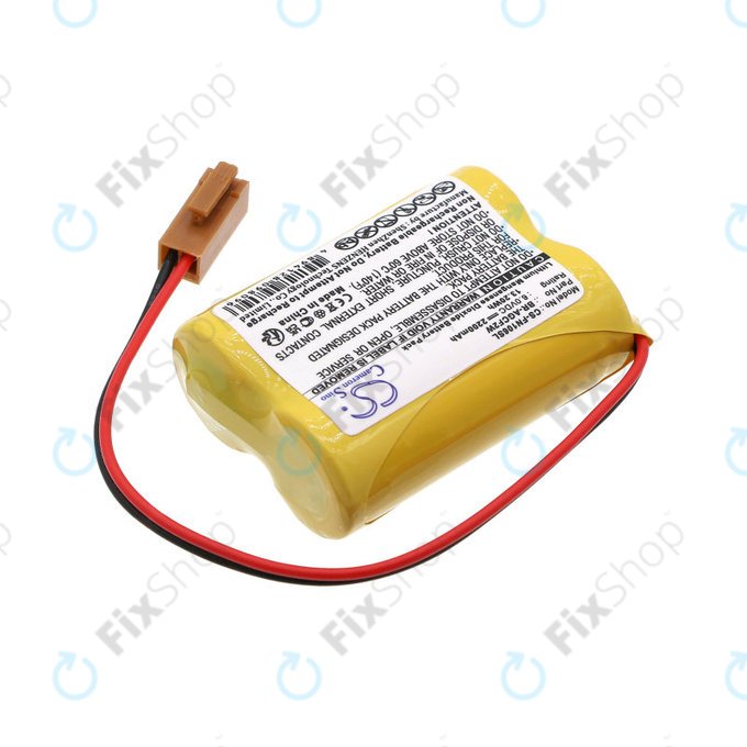Batterie pour Beta iSV Amplifier, 2200mAh, Li-MnO2, 6V, BR-AGCF2W, HQ