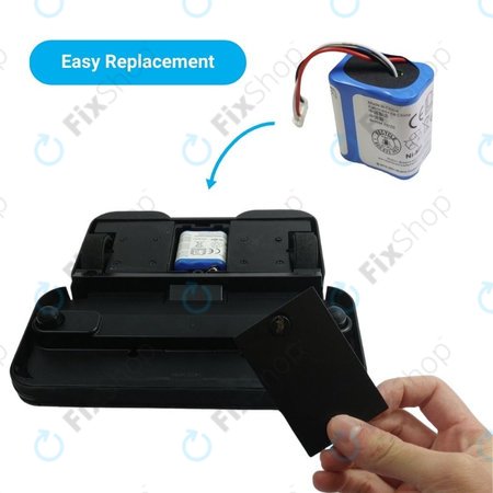 iRobot Braava 2000, 300, 380, 380T, 381, 390, Mint 5200, Mint Plus 5200, Proscenic JOJO Professional - Batterie GPRHC202N026, 4409709, W206001001399 Ni-MH 2500mAh