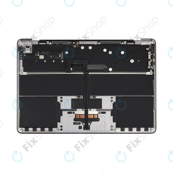 Cadre supérieur clavier pour MacBook Air 13", A3113 (2024), avec clavier US et batterie, Space Gray, 661-40227, Genuine Apple
