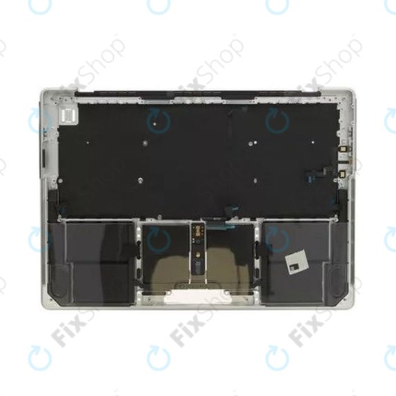 Cadre supérieur clavier pour MacBook Pro 14", A2442 (2021), A2779 (2023), avec clavier US et batterie, Silver, 661-32211, Genuine Apple
