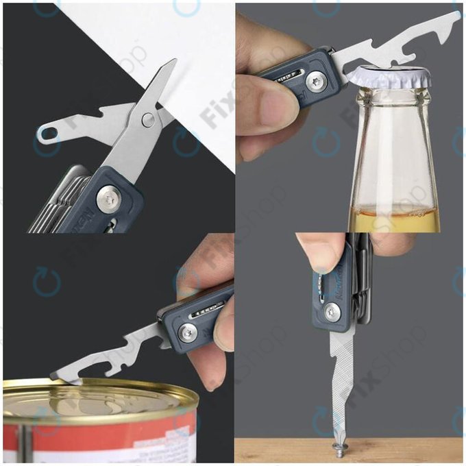 Xiaomi NexTool 10in1 - Couteau multifonction