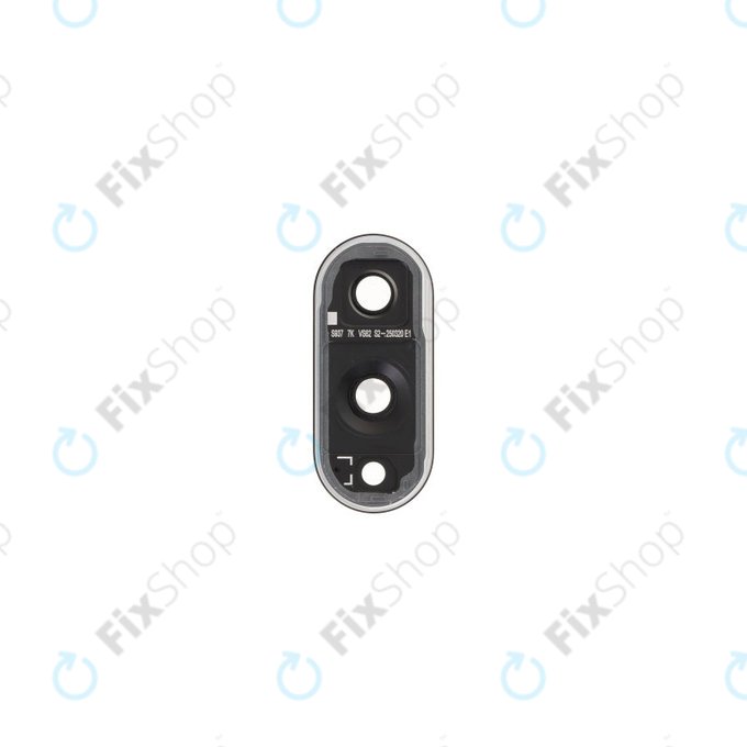 Samsung Galaxy S25 Edge - Objectif de caméra arrière + cadre (Titanium Jetblack)