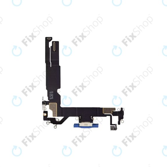 Apple iPhone 16 - Connecteur de charge + Câble flexible (Ultramarine)