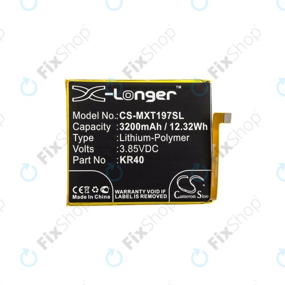Batterie pour Motorola One Vision, 3200mAh, Li-Pol, 3.85 V, SB18C43602, HQ
