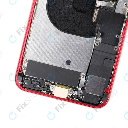 Apple iPhone 8 Plus - Petites pièces du boîtier arrière (rouge)