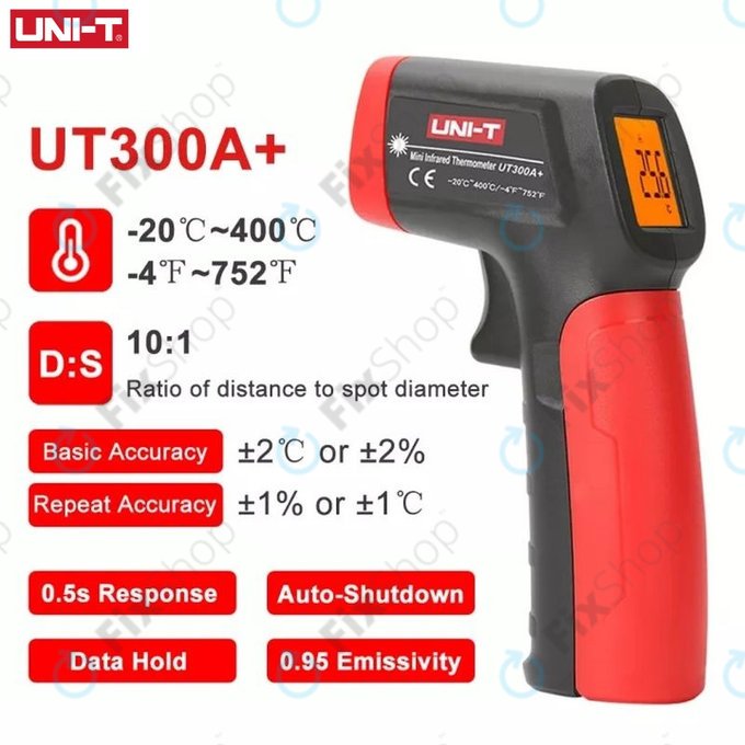 UNI-T UT300A+ - Thermomètre sans contact
