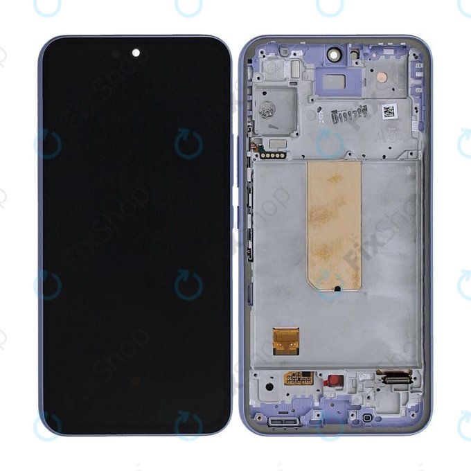 Samsung Galaxy A54 5G A546B - Écran LCD + Ecran Tactile + Cadre (Violet Clair) - GH82-31231D, GH82-31232D Genuine Service Pack