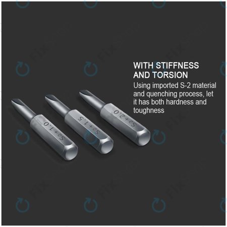 Jakemy JM-8172 - Ensemble d'outils de réparation multifonctionnels professionnels 73 en 1