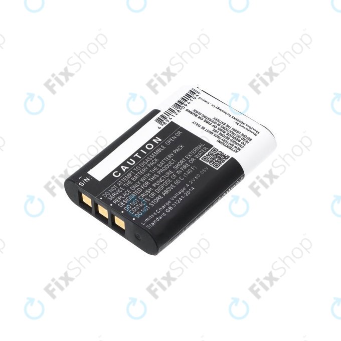 Batterie pour Sony HDR-AZ1, 640mAh, Li-Ion, 3.7V, NP-BY1, HQ