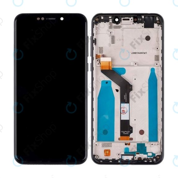 Motorola One (P30 Play) - Écran LCD + Écran tactile + Cadre (Noir)