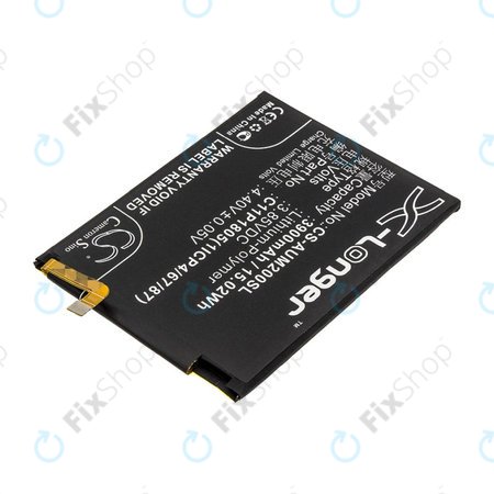 Batterie pour Asus Zenfone Max M2, 3900mAh, Li-Pol, 3.85V, C11P1805 (1ICP4/67/87), HQ