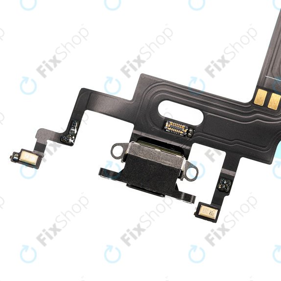 Apple iPhone XR - Connecteur de charge + Câble flexible (Noir)