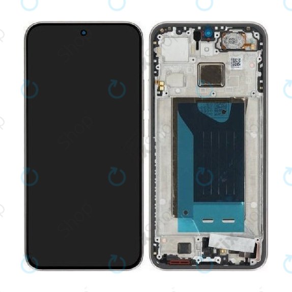 Écran pour Xiaomi 15T, Rose Gold, Tactile avec cadre, 5600030O12A00, Genuine Service Pack