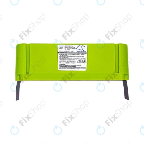 iRobot Roomba 600, 800, 900-series - Batterie 4502233, 4374392, 2130LI 14.4V 4000mAh HQ