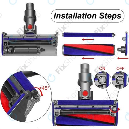 Dyson V-series, Outsize - Tête de plancher