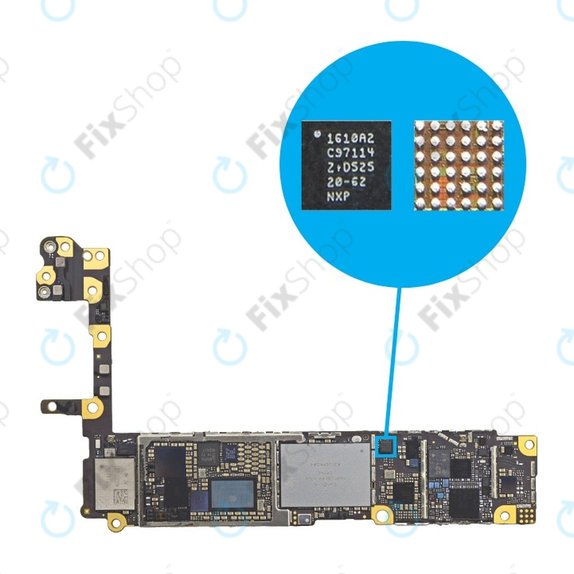 Apple iPhone 5S, 6, 6 Plus, iPad Air 2 - CI de chargement USB 1610AU2