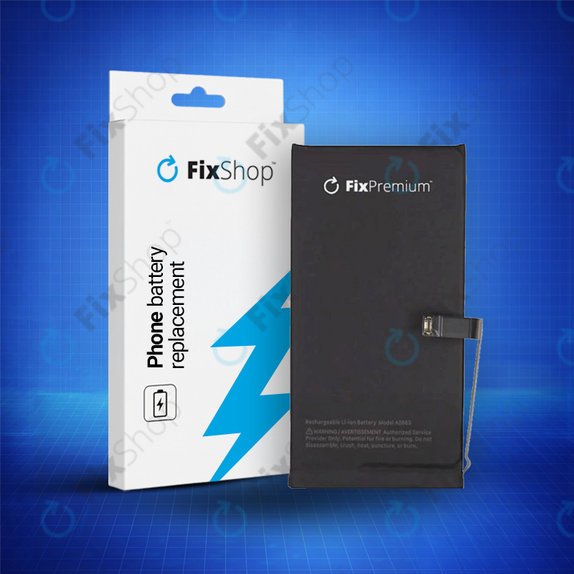 Batterie pour iPhone 14, 3279mAh, A2863, FixPremium