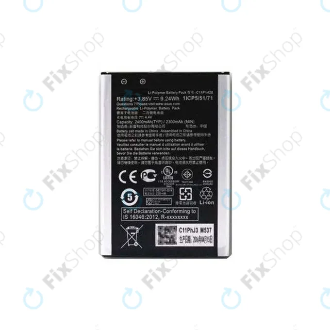 Asus ZenFone 2 Laser ZE500KL - Batterie C11P1428 2400mAh